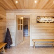 Not forgetting the heated boot room and ski storage area.